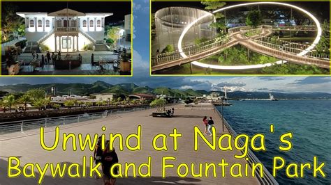 naga baywalk cebu|Best place to unwind .